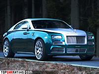 2014 Rolls-Royce Wraith Mansory = 300 kph, 740 bhp, 4.4 sec.