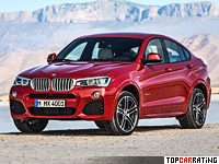 2014 BMW X4 xDrive35i M Sports Package = 247 kph, 306 bhp, 5.5 sec.