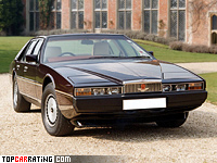 1976 Aston Martin Lagonda = 238 kph, 284 bhp, 8.4 sec.