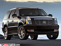 2006 Cadillac Escalade = 170 kph, 409 bhp, 6.8 sec.