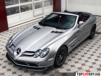 2009 Mercedes-Benz SLR McLaren Roadster 722S (R199) = 332 kph, 650 bhp, 3.8 sec.