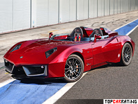 2011 Spada Codatronca Monza = 355 kph, 700 bhp, 3.2 sec.