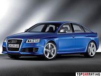 2008 Audi RS6 Sedan (4F,C6) = 250 kph, 580 bhp, 4.5 sec.