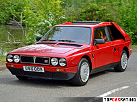 1985 Lancia Delta S4 Stradale (SE038) = 209 kph, 248 bhp, 5.7 sec.