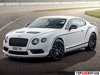 2014 Bentley Continental GT3-R = 304 kph, 600 bhp, 3.7 sec.