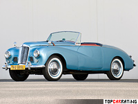 1953 Sunbeam Alpine Sport Roadster (MkI) = 150 kph, 78 bhp, 20.3 sec.