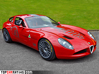 2010 Alfa Romeo TZ3 Corsa Zagato = 300 kph, 420 bhp, 3.2 sec.