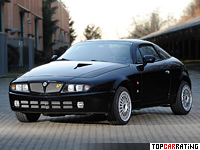 1992 Lancia Hyena Zagato = 240 kph, 250 bhp, 5.5 sec.