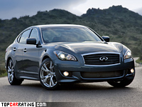 2013 Infiniti M56S (Y51) = 250 kph, 426 bhp, 4.8 sec.