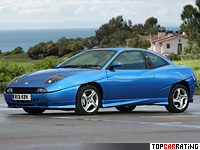 1998 Fiat Coupe 20V Turbo = 250 kph, 220 bhp, 6.5 sec.