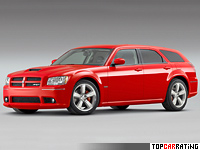 2007 Dodge Magnum SRT8 (LX) = 278 kph, 425 bhp, 5.4 sec.