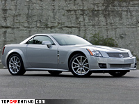 2006 Cadillac XLR-V = 250 kph, 450 bhp, 4.8 sec.