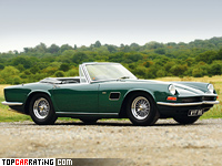 1967 AC 428 Convertible = 225 kph, 350 bhp, 6.1 sec.