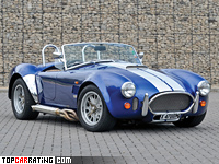 1997 AC Cobra CRS 302 Superblower (MkIV) = 255 kph, 326 bhp, 4.5 sec.