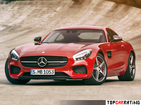 2015 Mercedes-AMG GT S (C190) = 310 kph, 510 bhp, 3.8 sec.