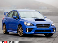 2014 Subaru WRX STi = 250 kph, 305 bhp, 4.9 sec.