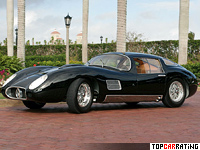 1958 Maserati 450S Le Mans Coupe Fantuzzi (Tipo 54) = 320 kph, 458 bhp, 5.2 sec.