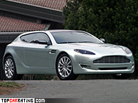 2004 Aston Martin Vanquish Bertone Jet 2 = 306 kph, 456 bhp, 4.8 sec.