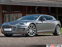 2013 Aston Martin Rapide Bertone Jet 2+2 = 303 kph, 477 bhp, 5.3 sec.