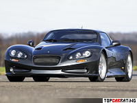 2002 Gillet Vertigo Streiff = 280 kph, 225 bhp, 4.3 sec.