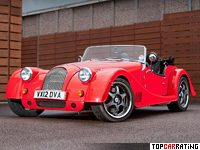 2012 Morgan Plus 8 SE = 263 kph, 396 bhp, 4 sec.