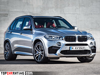 2015 BMW X5 M (F85) = 280 kph, 575 bhp, 4.2 sec.