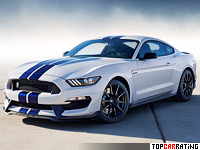 2015 Ford Mustang Shelby GT350 = 289 kph, 533 bhp, 3.9 sec.