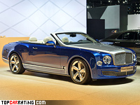 2014 Bentley Grand Convertible Concept = 305 kph, 537 bhp, 5.2 sec.