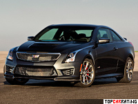 2016 Cadillac ATS-V Coupe = 298 kph, 461 bhp, 4.2 sec.