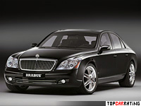 2006 Maybach BRABUS SV 12 Biturbo = 314 kph, 640 bhp, 4.9 sec.