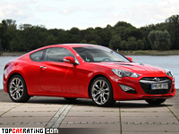2012 Hyundai Genesis Coupe 3.8 V6 = 240 kph, 353 bhp, 5.5 sec.