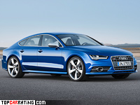 2014 Audi S7 Sportback = 250 kph, 450 bhp, 4.6 sec.