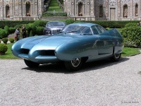 1954 Alfa Romeo Bertone BAT 7 = 201 kph, 115 bhp, 9.1 sec.