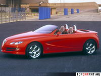 1999 Alfa Romeo Dardo Pininfarina = 235 kph, 189 bhp, 7.1 sec.
