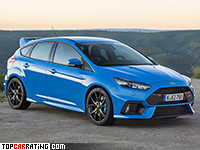 2016 Ford Focus RS = 266 kph, 350 bhp, 4.7 sec.