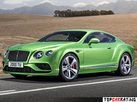 2015 Bentley Continental GT Speed = 331 kph, 635 bhp, 4.2 sec.