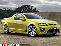 2008 Holden Ute HSV Maloo R8 = 272 kph, 416 bhp, 5.5 sec.