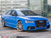 2015 Audi S8 MTM Talladega S = 350 kph, 802 bhp, 3.1 sec.