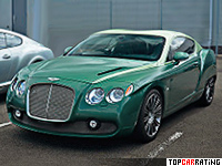 2012 Bentley Continental GTZ Zagato Special Edition = 330 kph, 625 bhp, 4.1 sec.