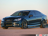2014 Chevrolet SS Hennessey HPE600 Supercharged = 320 kph, 608 bhp, 3.9 sec.