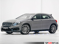 2015 Brabus GLA 45 AMG = 270 kph, 400 bhp, 4.4 sec.