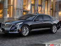 2016 Cadillac CT6 = 250 kph, 410 bhp, 5.2 sec.