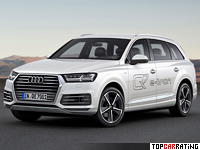 2016 Audi Q7 E-tron TDI Quattro = 230 kph, 374 bhp, 6.2 sec.