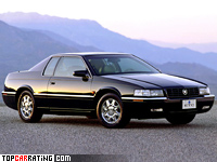 1995 Cadillac Eldorado Touring Coupe = 248 kph, 305 bhp, 7.2 sec.
