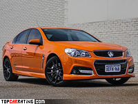 2013 Holden Commodore SS-V (VF) = 269 kph, 367 bhp, 5.1 sec.