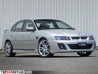 2004 Holden Commodore HSV Clubsport R8 (VZ) = 286 kph, 404 bhp, 4.8 sec.