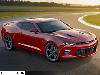 2016 Chevrolet Camaro SS = 250 kph, 461 bhp, 4.1 sec.