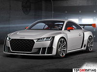 2015 Audi TT Clubsport Turbo Concept = 310 kph, 599 bhp, 3.6 sec.