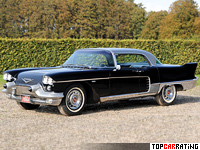 1958 Cadillac Eldorado Brougham = 196 kph, 340 bhp, 11.7 sec.
