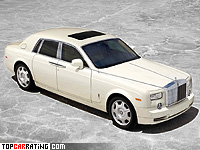 2003 Rolls-Royce Phantom = 240 kph, 460 bhp, 6.2 sec.